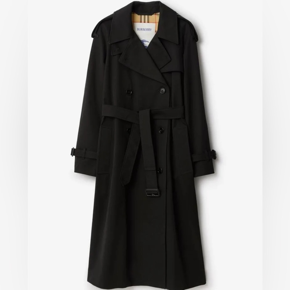 BURBERRY BLACK TRENCH JACK! NEVER WORN! L-XXL‎ - Picture 2 of 16